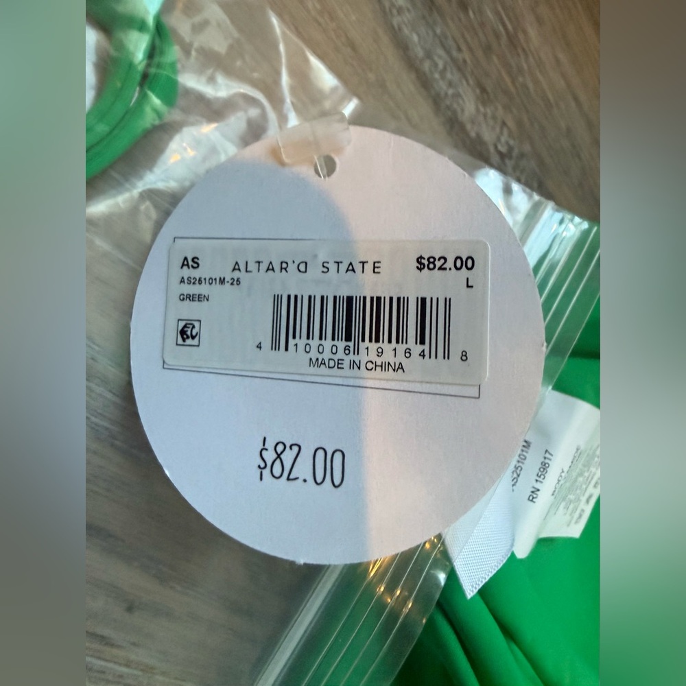 Altard State Green One Piece Swimsuit (L) - Picture 5 of 6